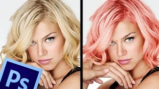 Cambia el color del cabello en Photoshop screenshot 5
