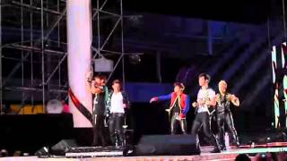 120825 The 14th Korea-China Song Festival in Yeosu Expo - 2PM Hands Up Cam