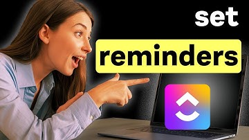 How to Set Reminders on Clickup