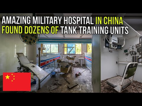 Tank training units & more found in abandoned military hospital in China - Tank training units & more found in abandoned military hospital in China