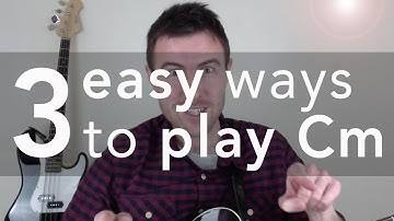 Cm Guitar Chord (3 Easy Versions)