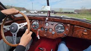 1956 Jaguar XK140 MC Drophead Coupe Test Drive 1956 Jaguar Xk140 Mc
