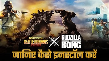 PUBG Mobile 1.4 Global Version APK & OBB Download Link & Installation Guide, Godzilla vs. Kong