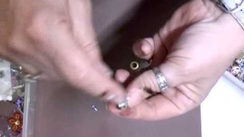 Super Easy Album and Card Closures - By Kellie Murton