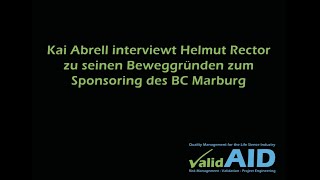 Validaid Bc Marburg Sponsoring Interview K