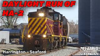Chasing an Unusual Daylight Run of Delmarva Central Railroad HA-2!