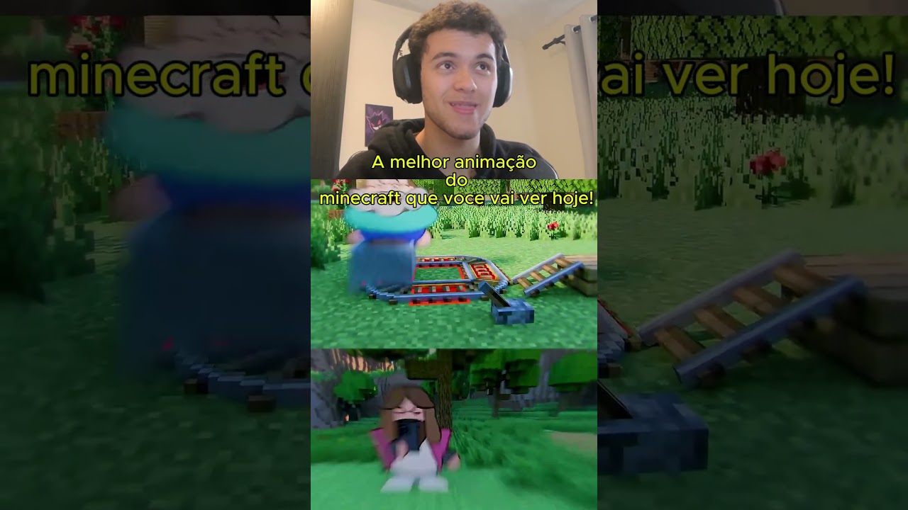 a MELHOR animação do minecraft de TODAS! (o filme)