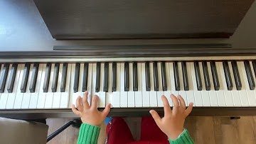“Battle Hymn of the Republic” on piano - Joseph (age 8)