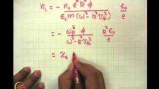 Mod-01 Lec-10 Electrostatic Waves in Plasmas