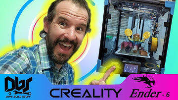 Creality Ender-6 3D Printer with Mods Overview