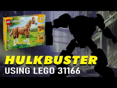 LEGO 31166 alternate build #005: Hulkbuster / Iron man armor mark 48 (Marvel MCU)