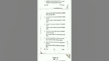 #BA #Geography (Hons) #PAPER 6  #PART 3 #QUESTION #PAPER #BIHAR #UNIVERSITY ,2023