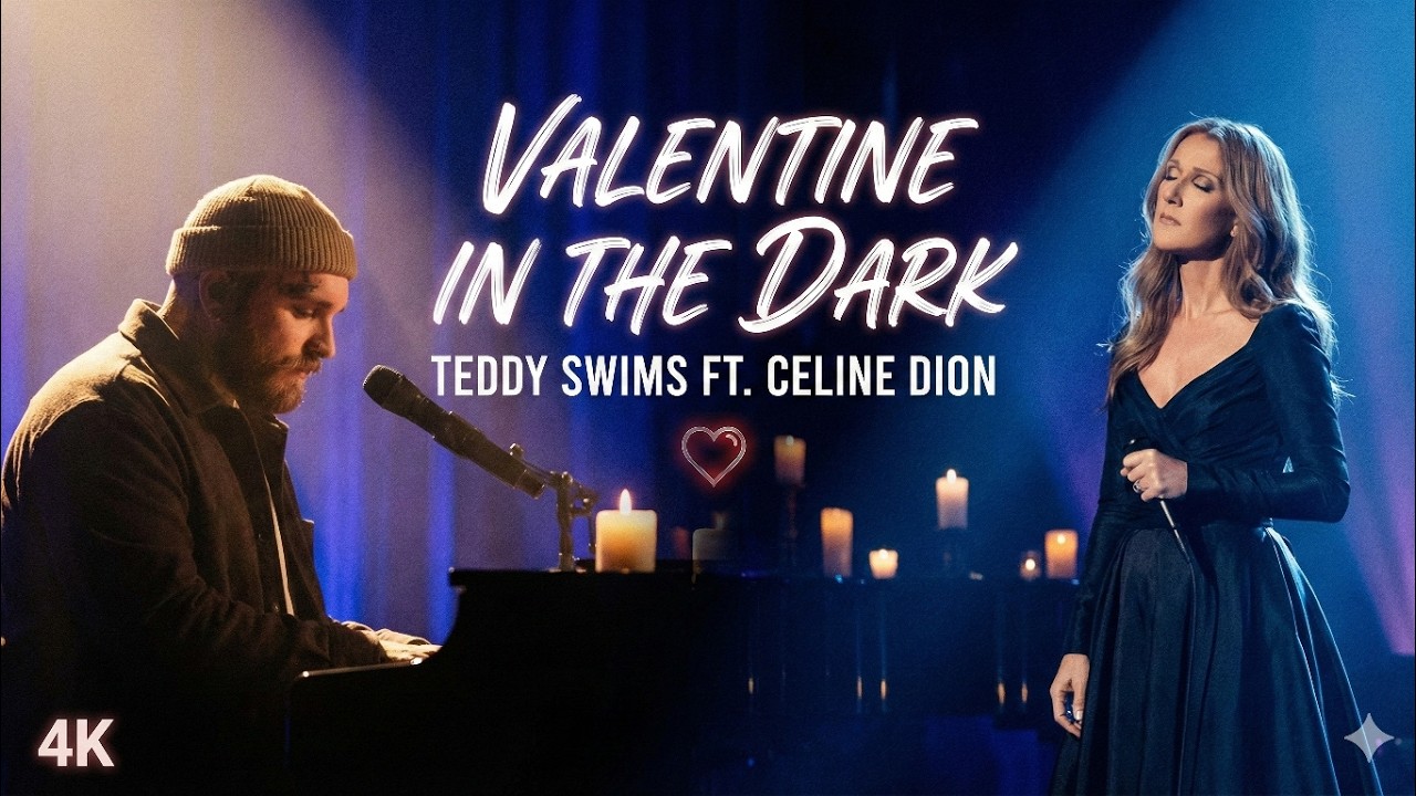 Valentine in the Dark- Teddy swims ft celine dion (2026 official music video)