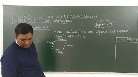 Class -4 topic -perimeter...
