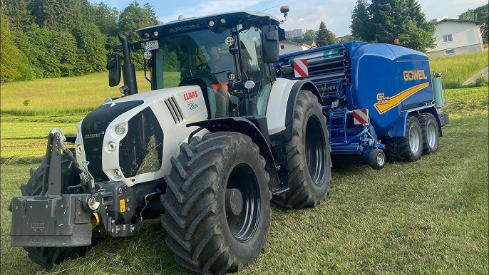 ETA PINABEL / Fendt 722 et kombi Goweil G1 F125 (bottes enrubanné) 