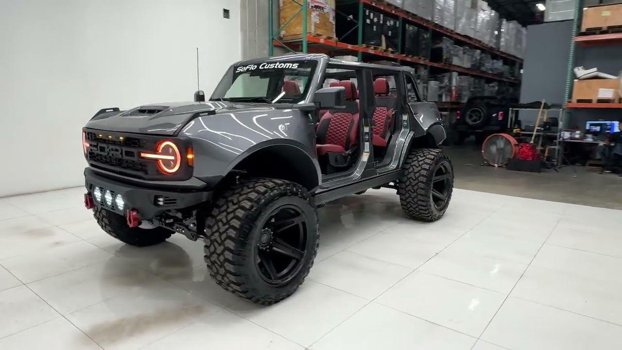 2025 Ford Bronco Widebody Gloss Gray - Stock#  B46956