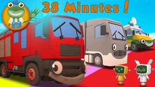 Fiona The Fire Truck And More Big Trucks For Kids Geckos Garage