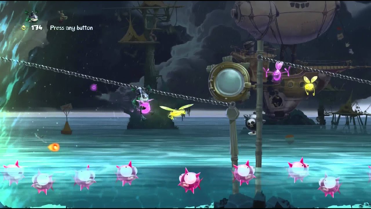 Rayman Legends - Gloo Gloo [100%] - YouTube