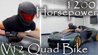 Unleash the Beast The Engler V12 Quad vs. Hypercars! Luxury on the Trails  Leather Clad Cockpit!