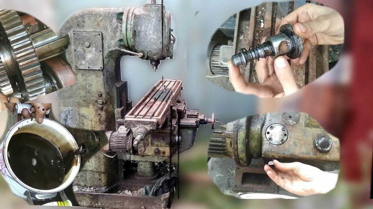 ЗАГУБИЛИ ТЕХНИКУ. Станок фрезерный  F2 250/TOS FA3V .Коробка скоростей , смазка ВФГ , масляный насос