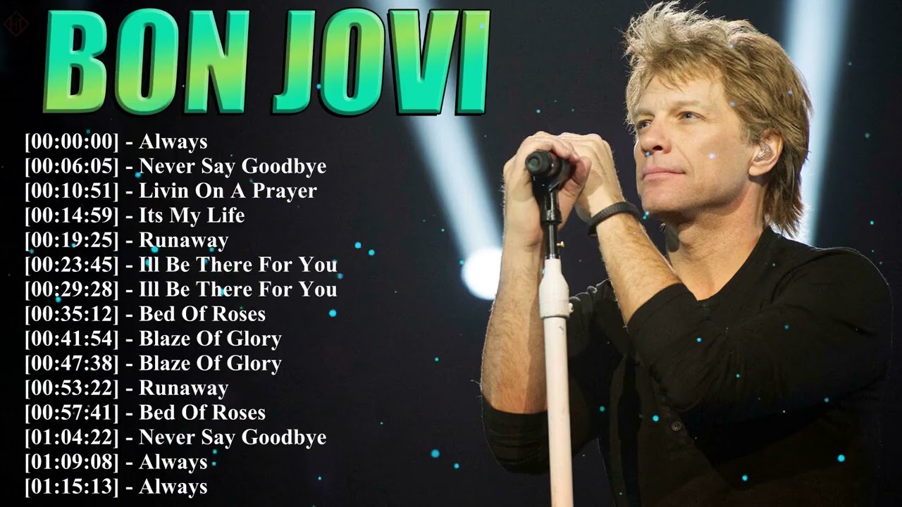 Bon Jovi Always 2026 Romantic Rock Ballads Playlist Best Love Songs Classic Hits