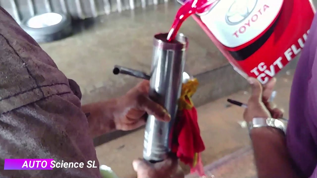gear oil changing in CVT type vehicle YouTube