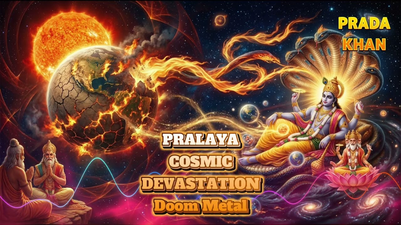 Pralaya Cosmic Devastation | Doom Metal | Hare Krishna Music