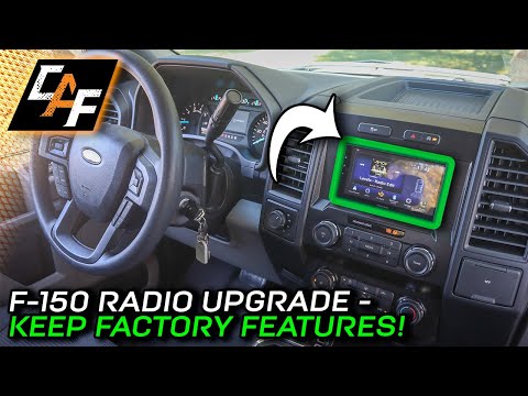 Upgrade your F-150 Radio WITHOUT losing features! 2015-2020 Ford F Series Head Unit Install
