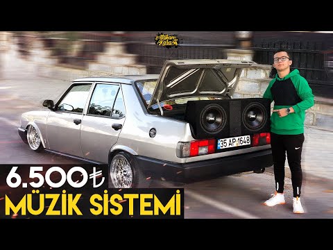 ŞAHİNE SES SİSTEMİ YAPTIK 6500 TL !