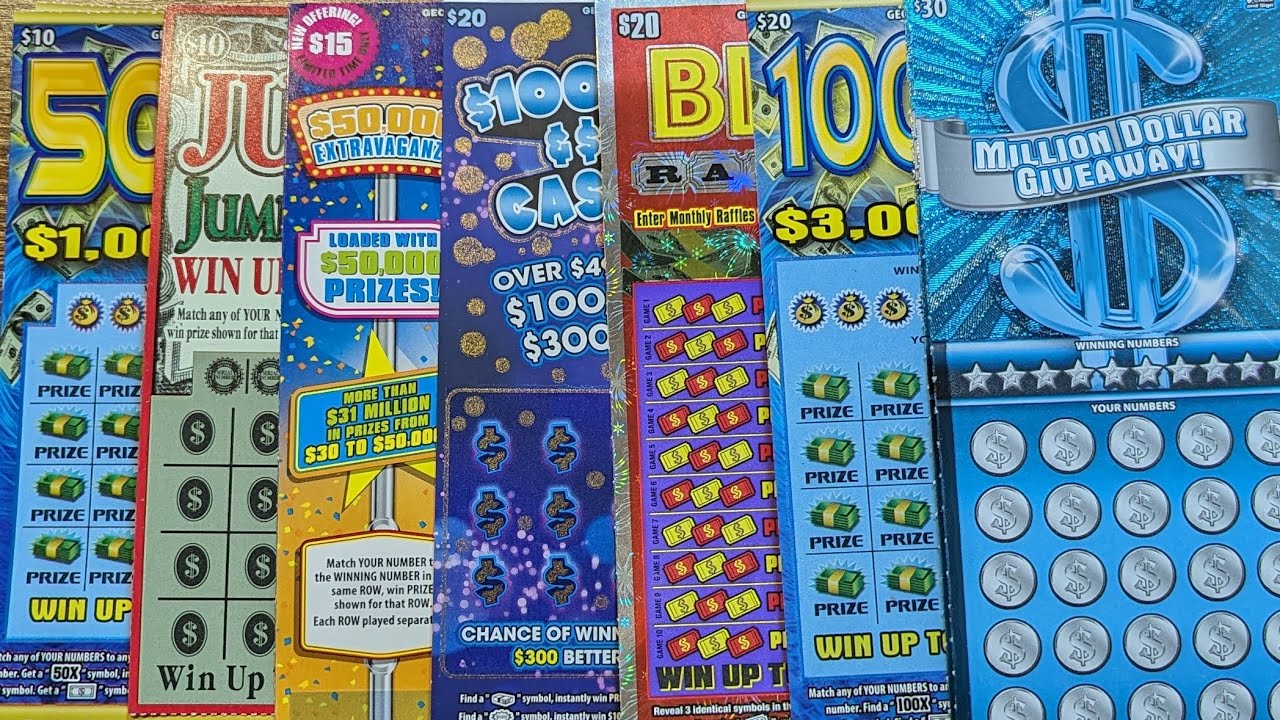 Georgia Lottery Scratchers Mixed Session 💥 Wins! #georgia #lottery # ...