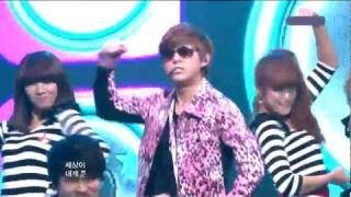 110430 Tony Ahn - Top Star, LIVE @ Music Core