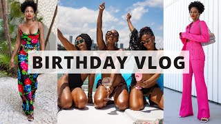 VLOG: Celebrating my Birthday in Miami Beach | Yacht, Luxury Shopping & Dinners | MONROE STEELE