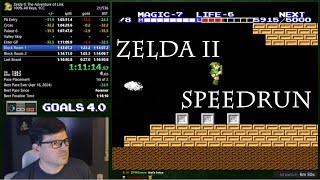 I'm back with a Zelda II - 100% All Keys speedrun AND a new PB!
