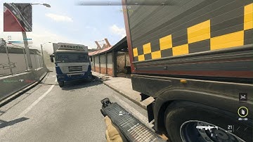 FIRST CROSS MAP THROWING KNIFE IN MW2