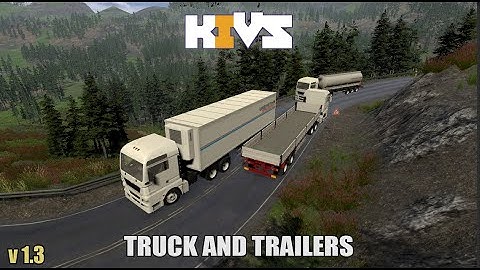 Truck and trailers v1.3 (Unity Asset Store)