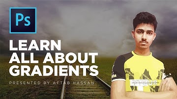 Gradients - Adobe Photoshop CC 2018 Complete Course in Urdu / Hindi - Class 11