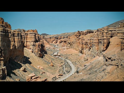 Valley of castles. Charyn national park