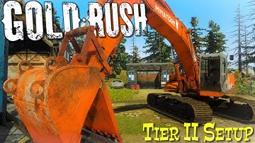 Biggest Nugget Of Gold Sold | Small Excavator & Tier 2 Setup | Gold Rush: The Game Equipment