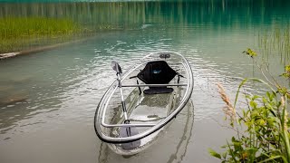 Two Person Transparent Canoe Kayak Hybrid