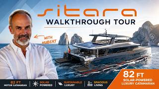 ⚓ SITARA Walkthrough | Owner Hubert Greinwalder Tours His 82ft Luxury Yacht