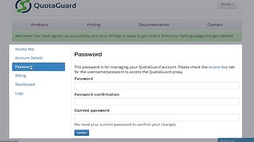 QuotaGuard Demo Video
