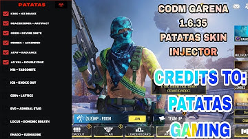 NEW UPDATE PATATAS SKIN INJECTOR | GARENA 1.6.35 | PLAYSAFE