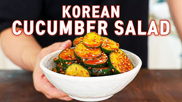 These 5 Minute Korean Cucumber Salads Will Change Your LIFE! 🔥 (2 Ways)