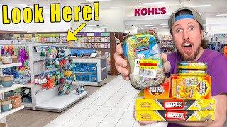 HURRY! Found Kohl's SECRET Clearance Pokemon Cards!