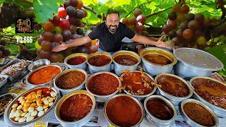വയൽ ഞണ്ടു കറിയും പ്രാവിറച്ചിയും | Small crabs curry + pigeon curry + Cumbum Vineyard | Thekkady Trip
