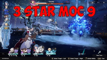 3 Star Clear Memory of Chaos 9 - E0S1 Seele E0 Jing Yuan - MoC Version 1.1