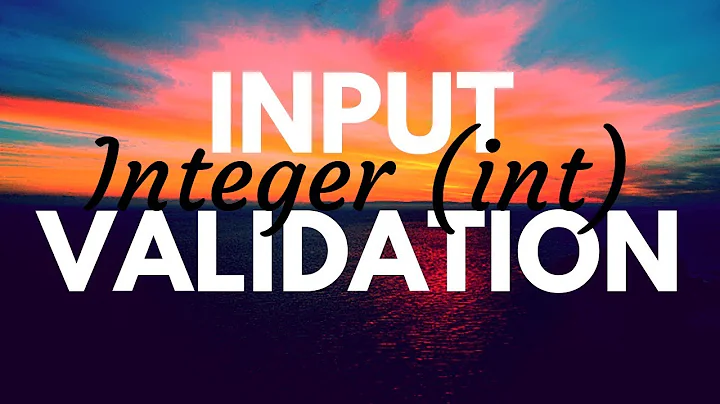 Input Validate an INT in C++ [UPDATED] cin.clear(), cin.ignore()