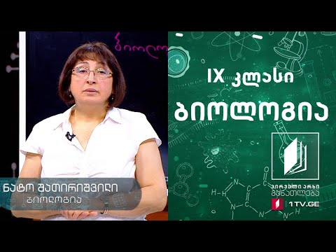 ბიოლოგია, IX კლასი - ეკოლოგია #ტელესკოლა