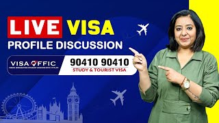 LIVE SESSION/DISCUSS PROFILE/STUDY AND TOURIST VISA/CANADA-USA-UK-AUS/CALL-904109010