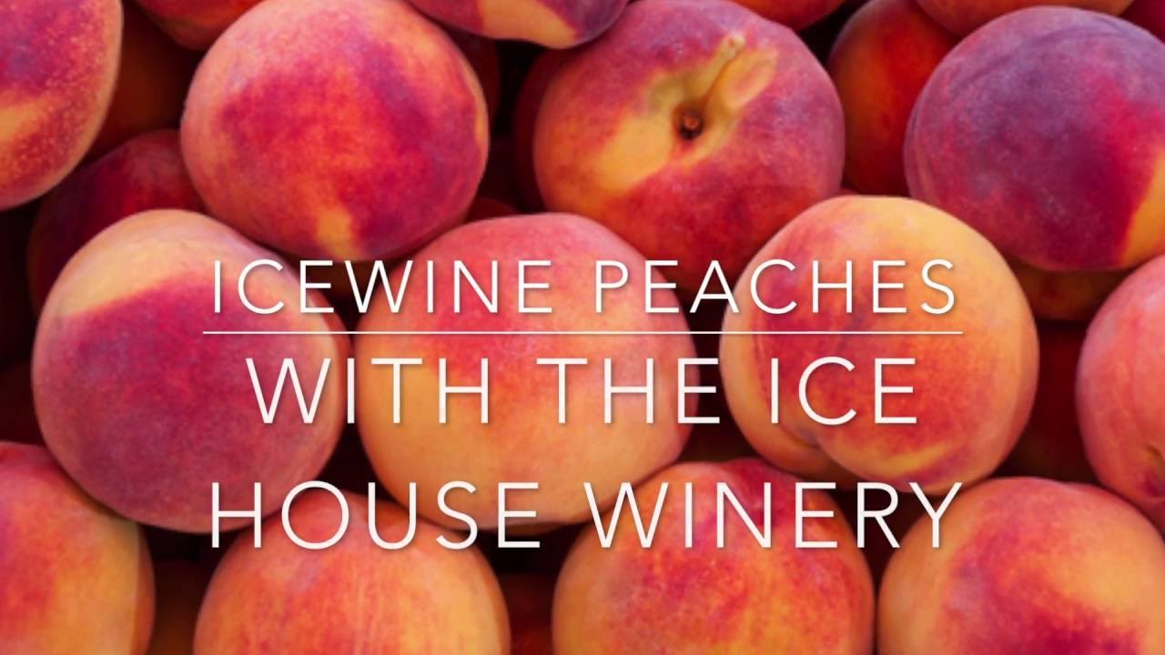 SUMMER SNACK RECIPE: Icewine Peaches | Niagara Wineries | The Ice House Winery
